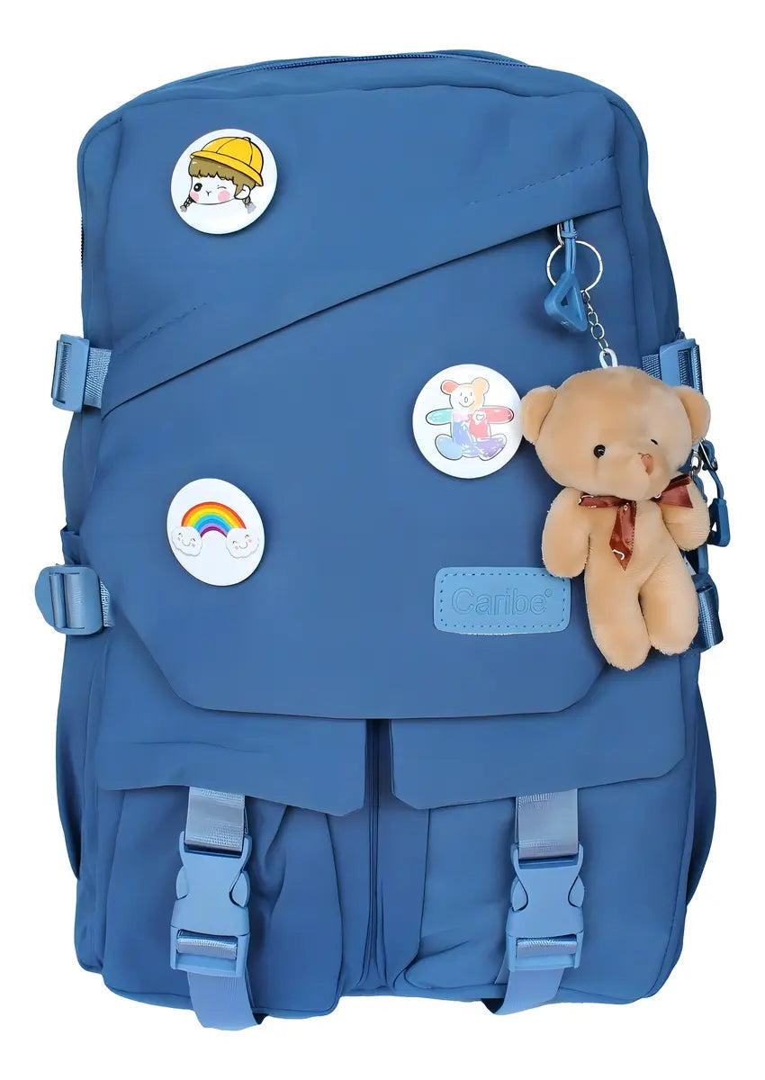 Mochila Bolso Escolar Juvenil Impermeable Gran Capacidad