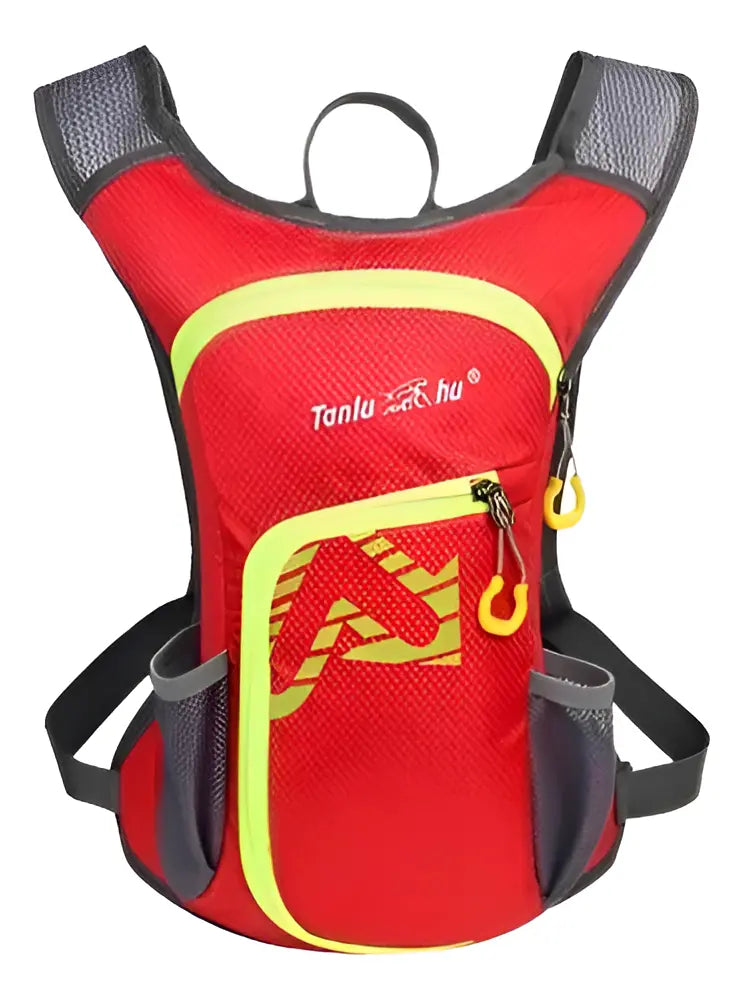 Mochila Hidratación Outdoor Trekking Running + Bolsa De Agua