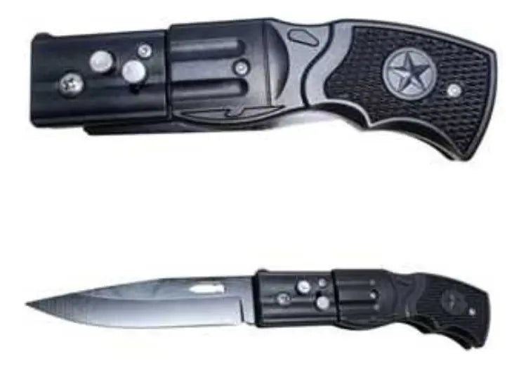 Cuchillo Navaja Pequeño De Apertura Rápida Automática
