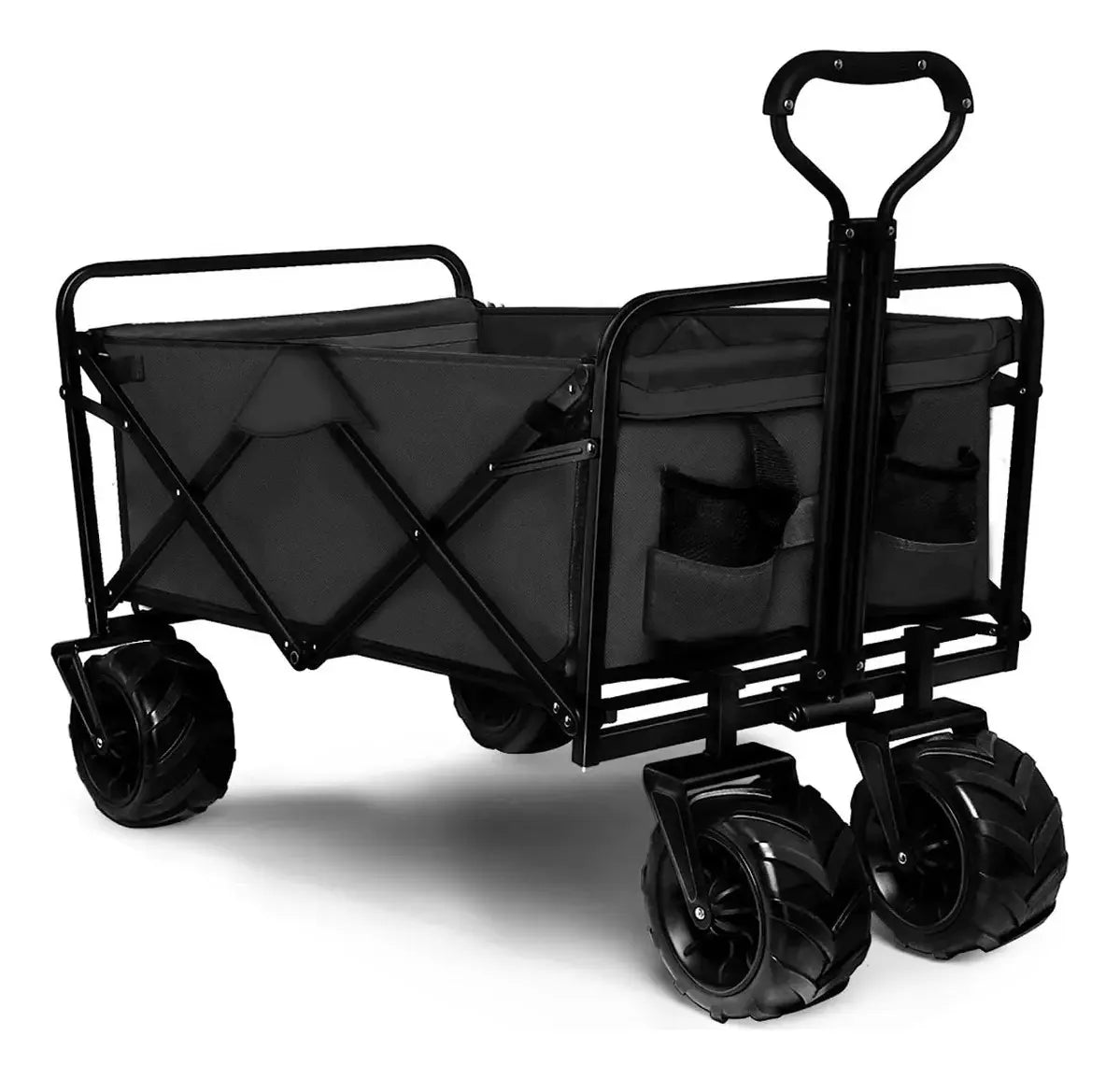 Carro Para Compras Plegable Grande Para Camping Con Ruedas Reforzadas