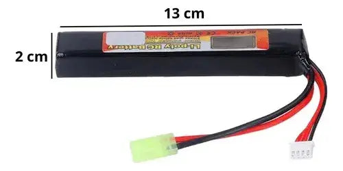 Baterías De Lipo  Pack De 2 Baterías 7.4v 25c 1500mah Airsoft Replicas Paintball