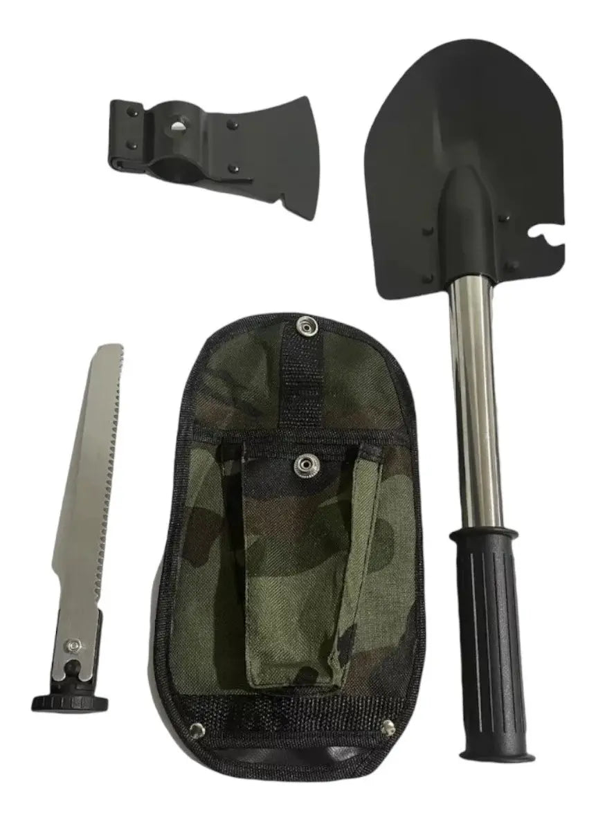 Pala De Camping Hacha Sierra Cuchillo Supervivencia