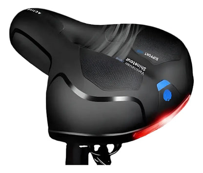 Sillin Asiento Antiprostático Con Luz Y Resortes Bicicletas
