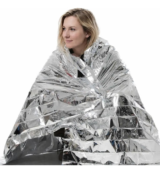 Manta Termica Emergencia Supervivencia Camping 130x210cm