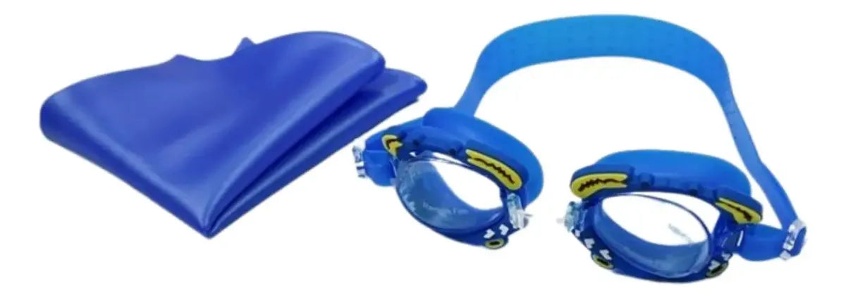 Conjunto De Gafas De Natación Para Niños Y Gorro De Natación