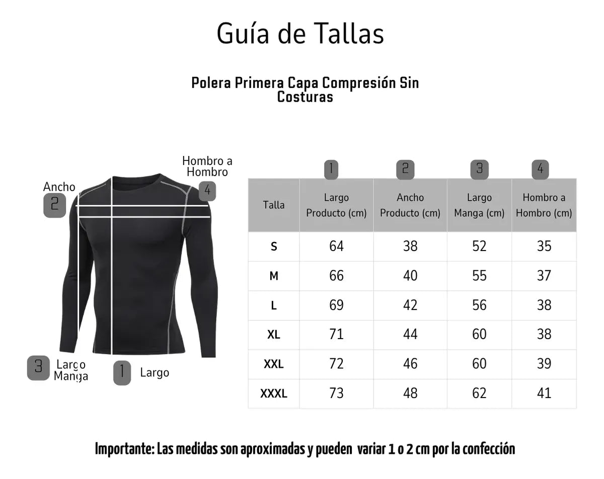 Primera Capa Termica Deportiva Running Gym Invierno