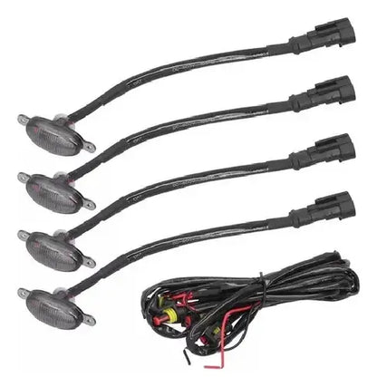 Luces Led Tipo Raptor Universal X4 Parrilla Rejilla