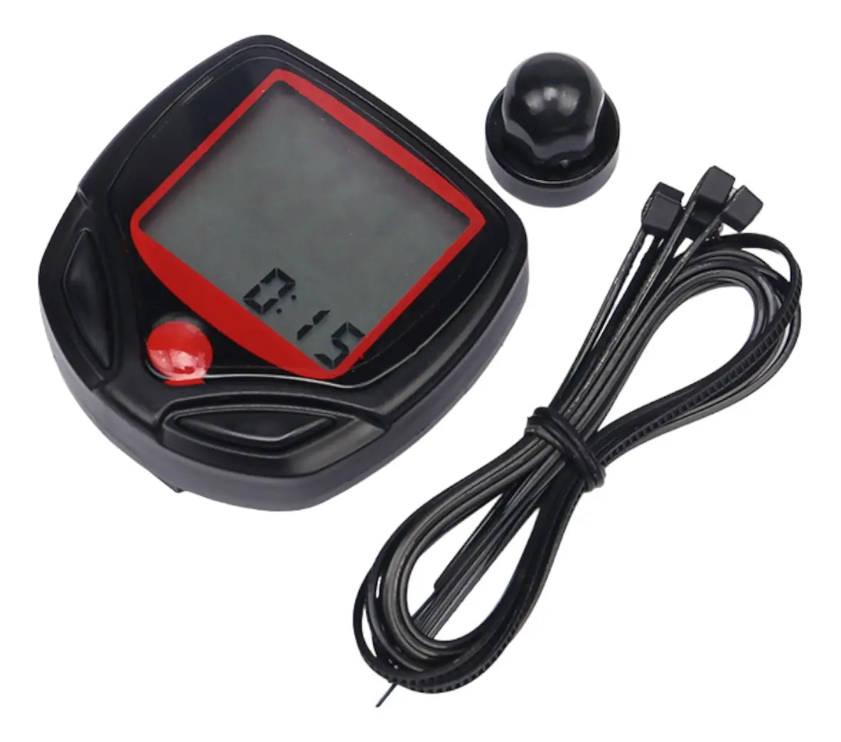 Velocímetro Con Cable Bicicleta Y Pantalla Digital Lcd