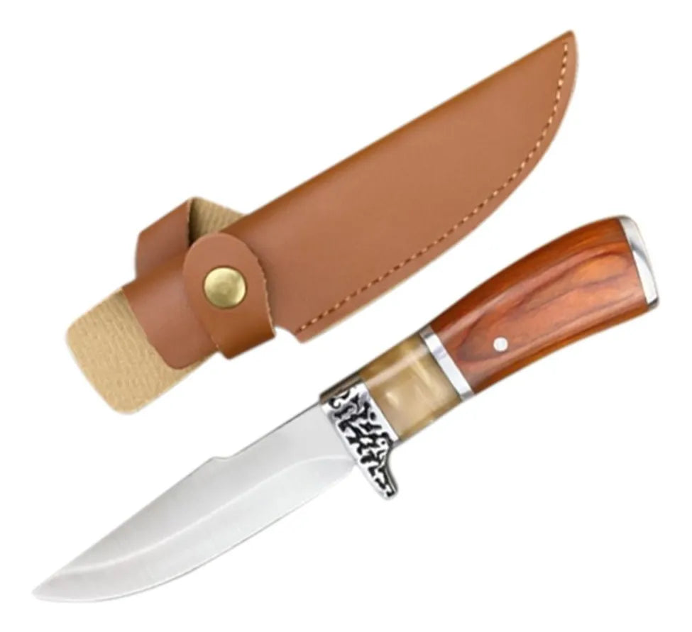 Cuchillo Deshuesador Parrillero Acero Táctico De Caza
