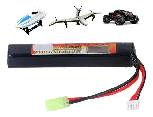 Baterías De Lipo  Pack De 2 Baterías 7.4v 25c 1500mah Airsoft Replicas Paintball