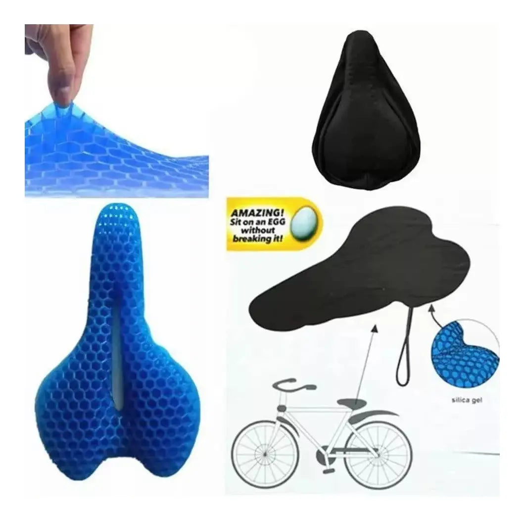 Cubre Asiento Sillín Gel De Bicicleta Cóncavo