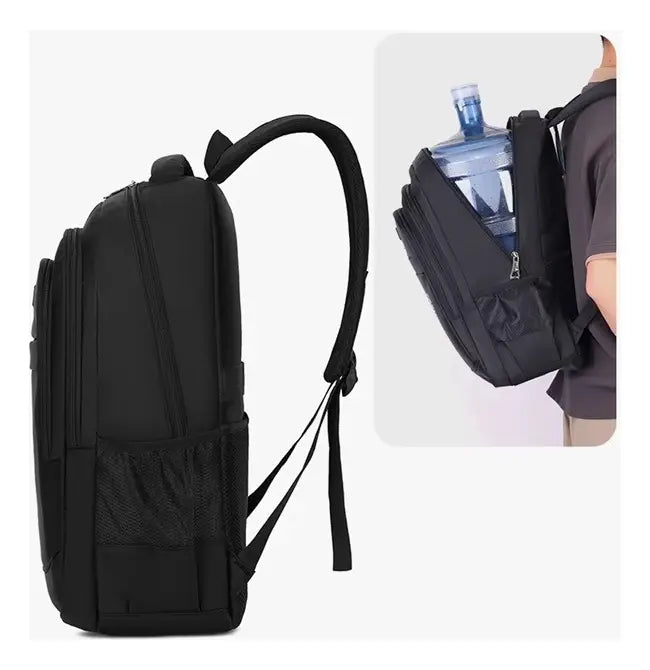 Mochila De 45 Litros Impermeable Uso Diario Estilo Escolar