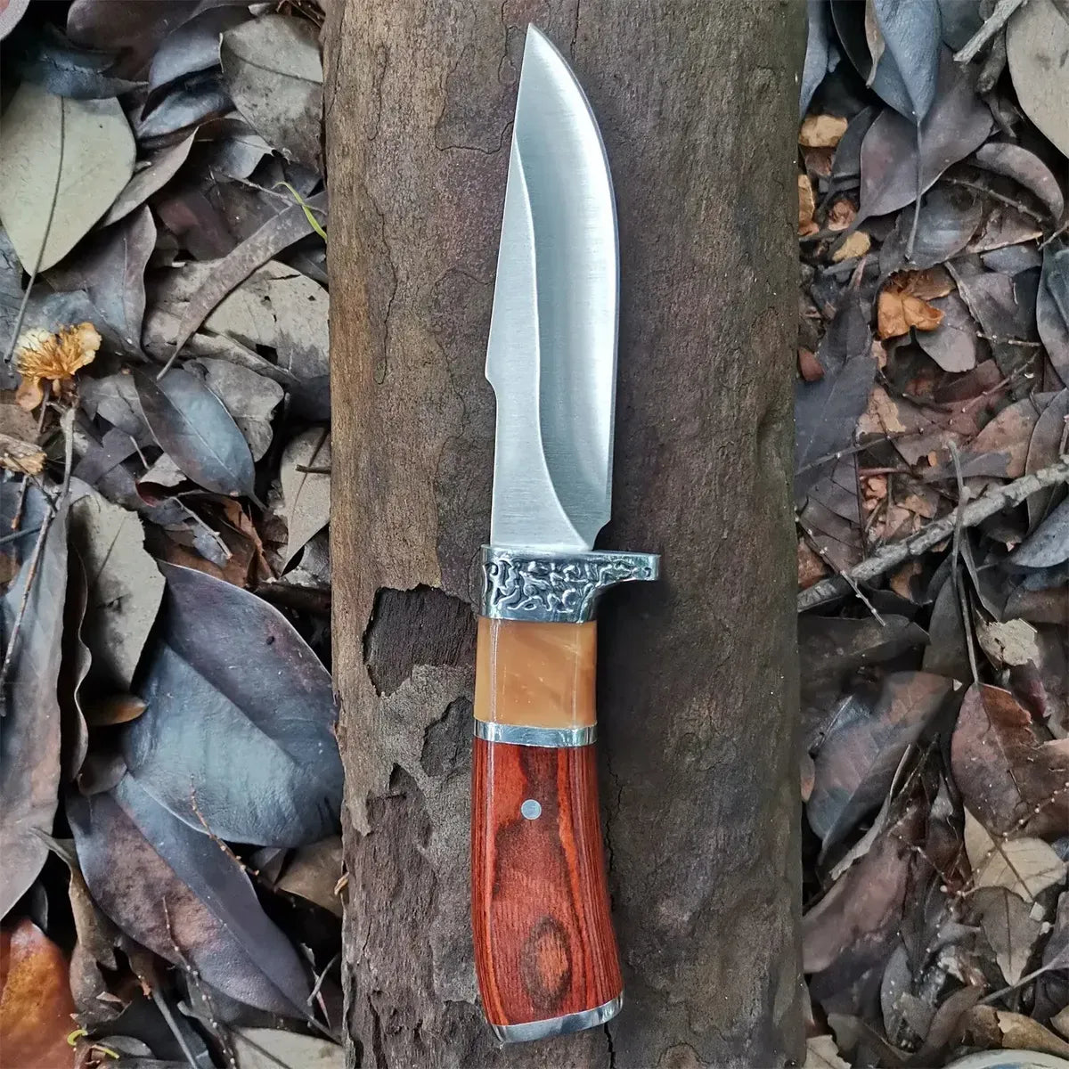 Cuchillo Deshuesador Parrillero Acero Táctico De Caza
