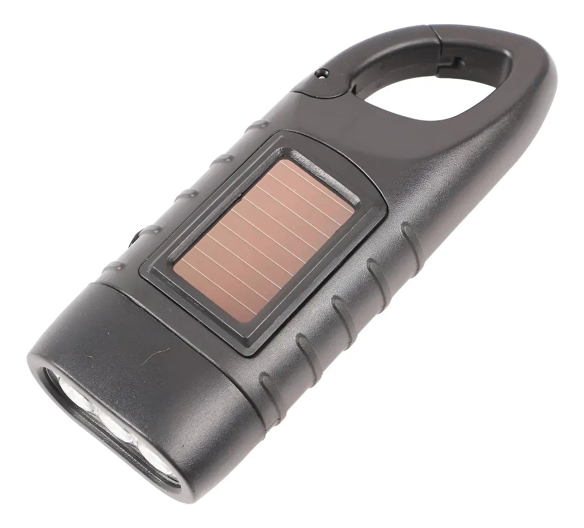 Linterna Recargable Con Dinamo Y Panel Solar Para Camping