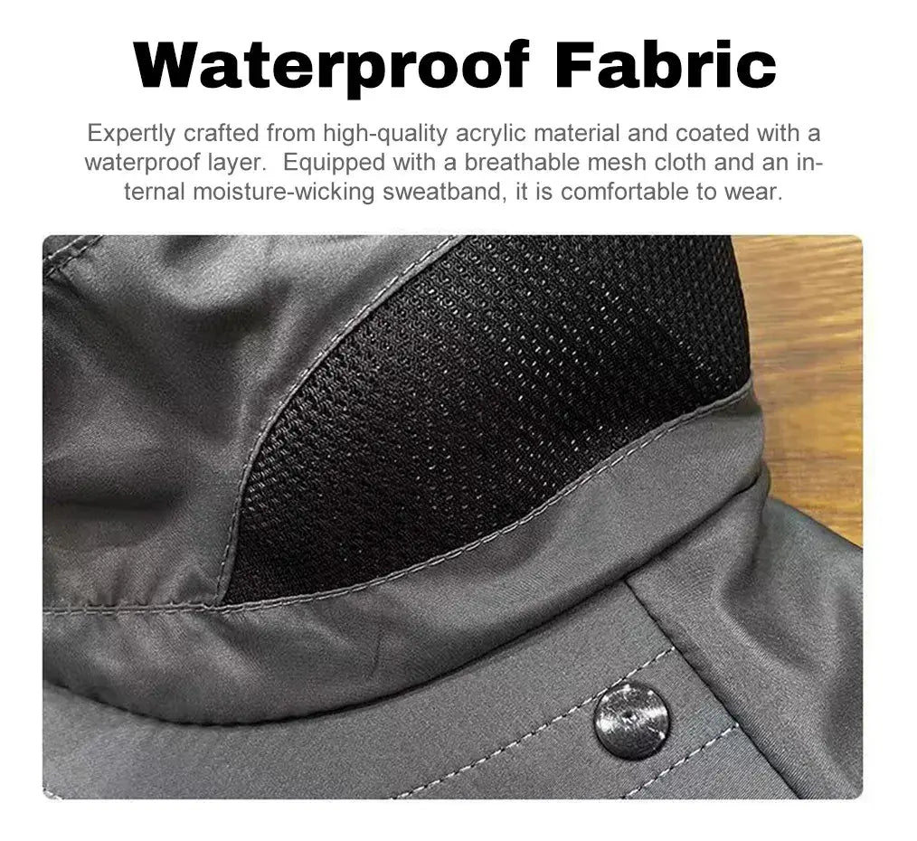 Sombrero Para Sol Con Protección Desmontable Cuello Y Cara
