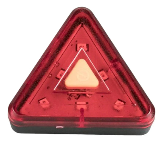 Luz Trasera Triangular Recargable De Bicicleta Ciclismo