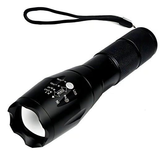 Linterna Led Táctica Recargable Qatar Shop 800lm Alcance 1000m Resistente Agua