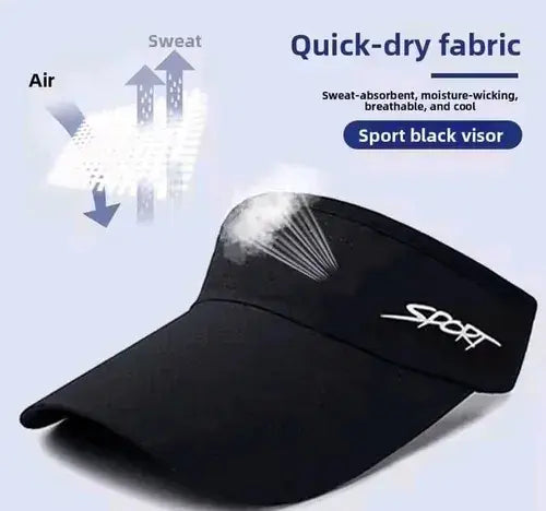 Gorro Jockey Deportivo Para Verano Visera Transpirable