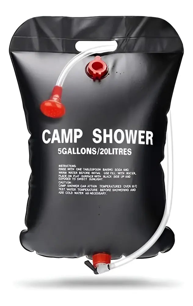 Ducha Portátil Camping Playa 20 L Exterior Compacta