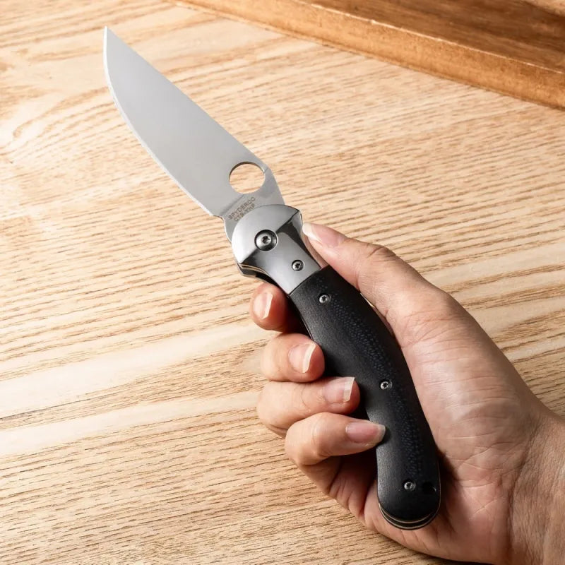 Cuchillo Acero Inoxidable Filoso Daga Semi Automática