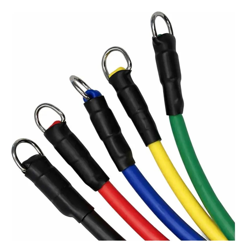 Set 11 Pcs Bandas Elásticas Resistencia Ejercicios /5021