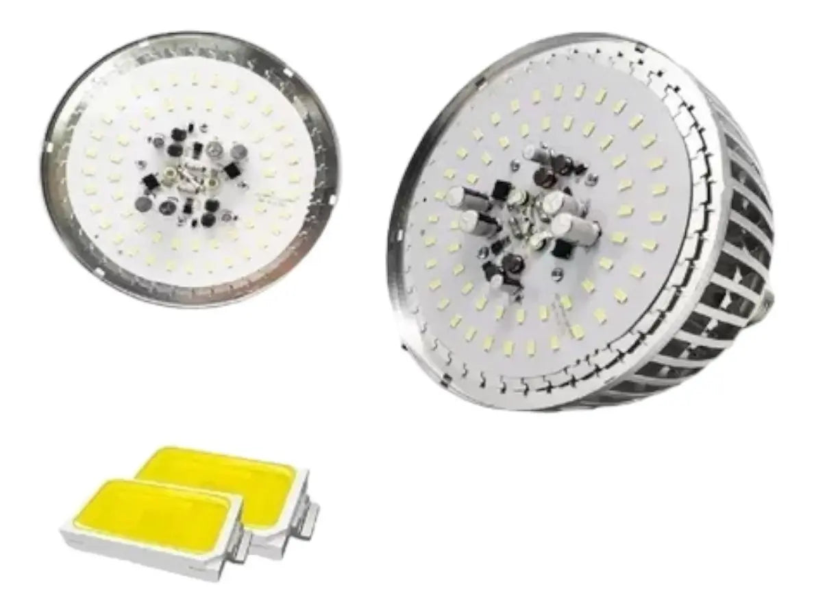 Ampolleta Led 100w Reales Soquete E27 Galpones Alta Potencia