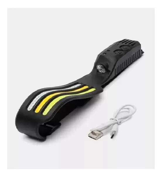 Linterna Frontal Luz Led Camping De Cabeza Cintillo