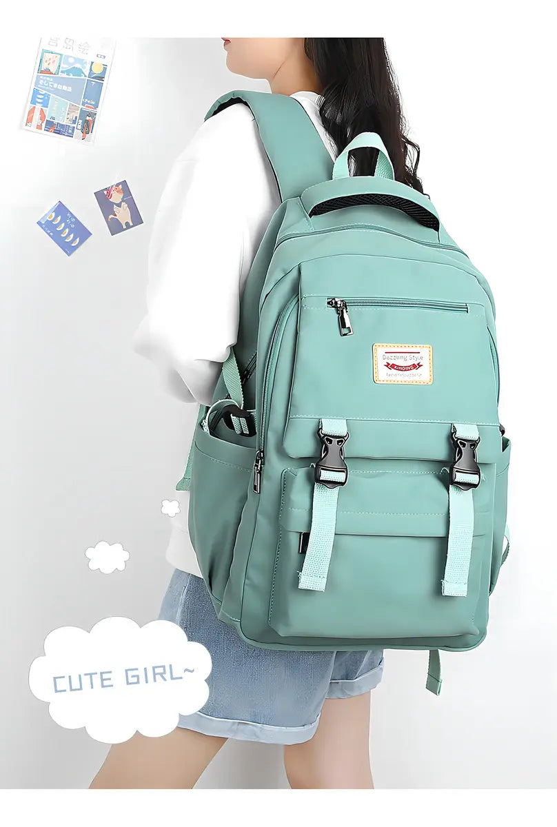 Mochila Bolso Escolar Juvenil Impermeable Gran Capacidad 40L