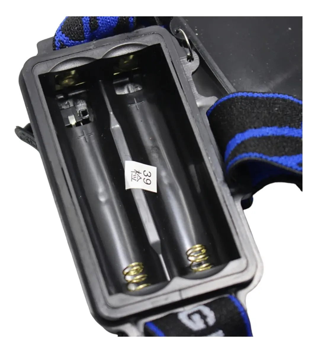 Linterna Frontal Led De Cabeza Recargable 1600 Lúmenes Zoom
