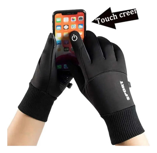 Guantes Bicicleta Térmicos Impermeables Touch