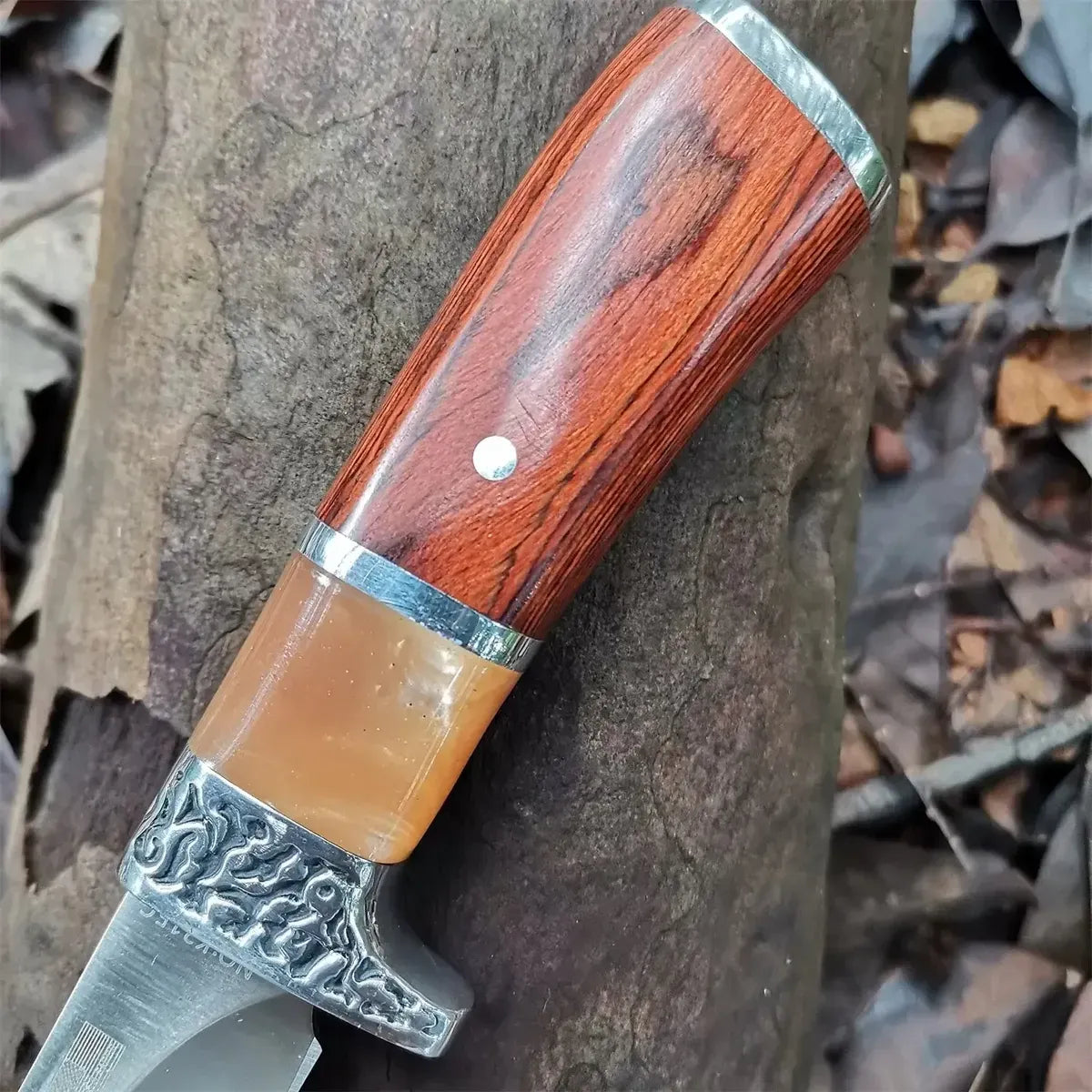 Cuchillo Deshuesador Parrillero Acero Táctico De Caza
