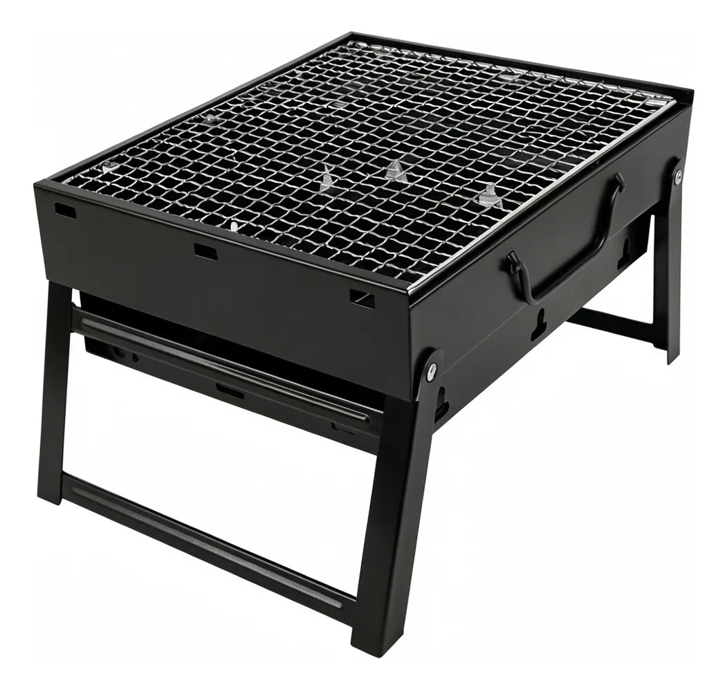 Mini Parrillera Plegable De Carbon Portatil Parrillera