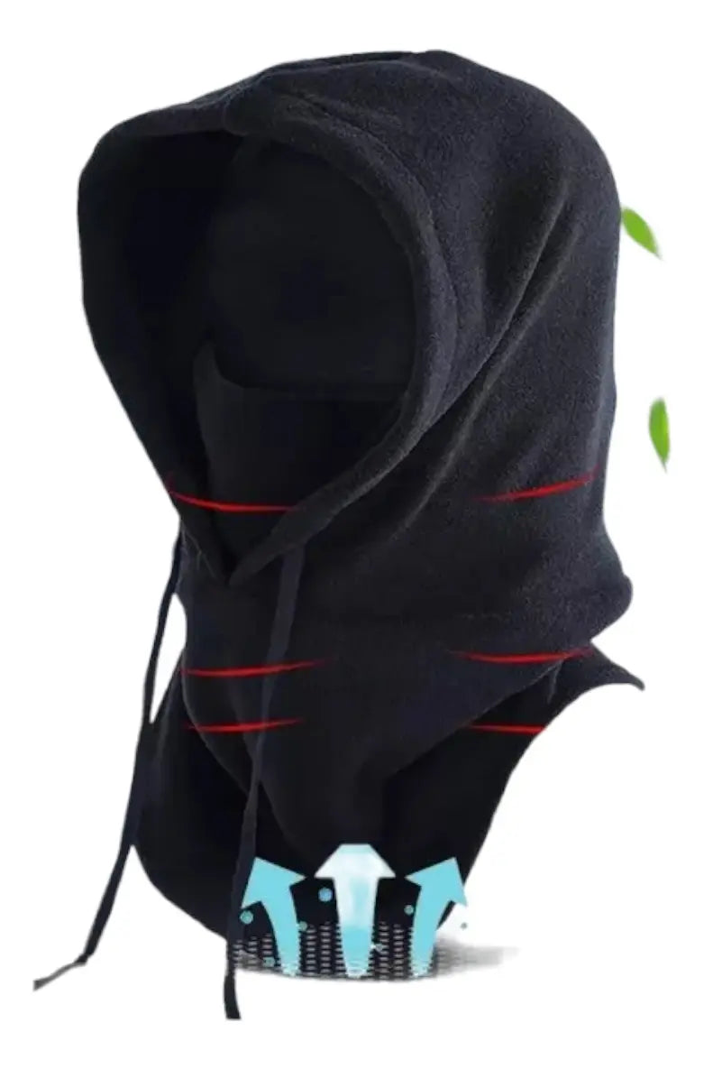 Balaclava Térmica Invierno Polar Grueso Gorro Bicicleta Moto