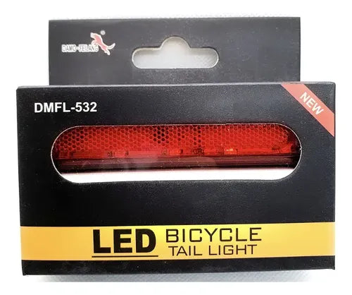 Luz Trasera De Bicicleta Led Lampara Compacta Recargable Usb