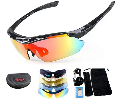 Lentes Tacticos 5 Micas Shield1 Lentes Airsoft Paintball