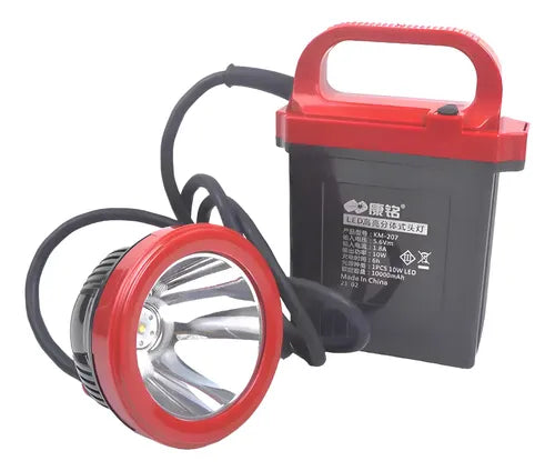 Foco Led Caza Largo Alcance Linterna Minera Camping 1.8 10w