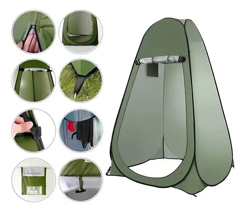 Carpa Caseta Baño Vestidor Impermeable Automática Camping Outdoor