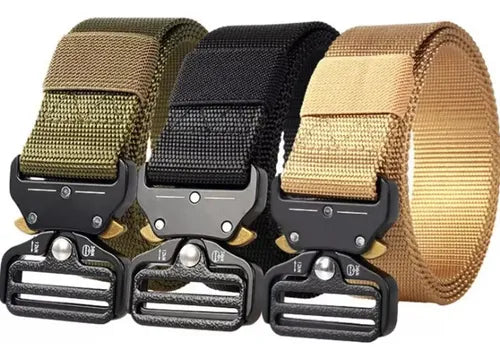 Cinturón Táctico Militar Airsoft Táctico Outdoor Hebilla Metálica