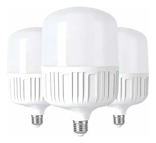 Pack X 3 Ampolleta Led Bulb 40w Luz Blanca E27