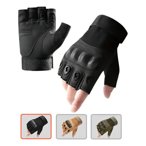 Guantes Cortos Tácticos Para Bicicletas Moto Airsoft