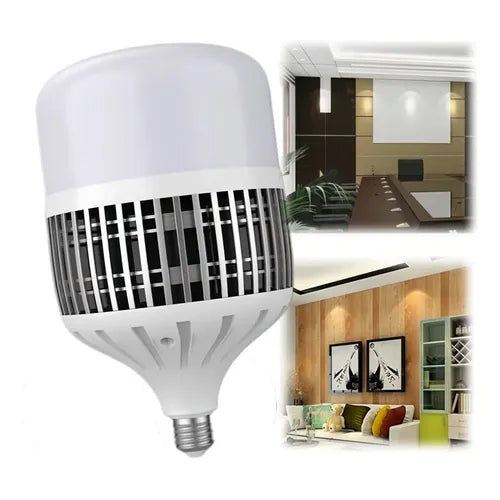 Ampolleta Led 100w Reales Soquete E27 Galpones Alta Potencia