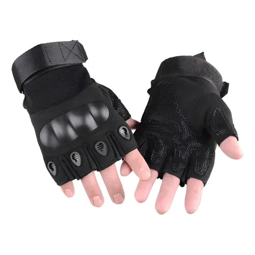 Guantes Cortos Tácticos Para Bicicletas Moto Airsoft