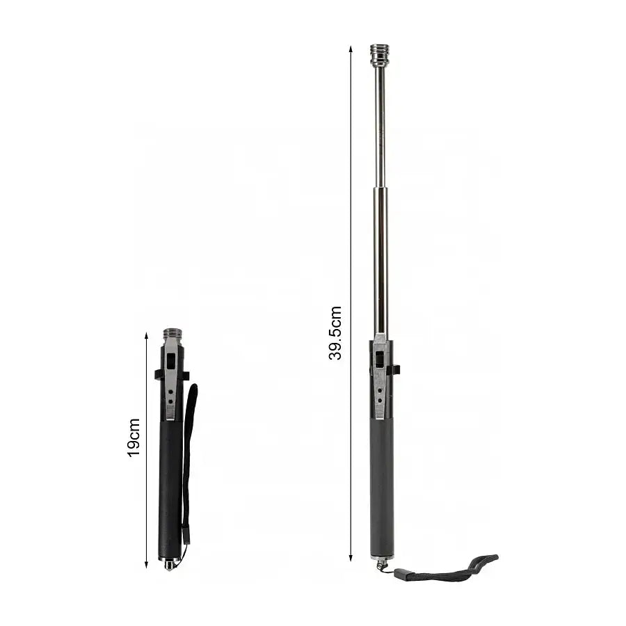 Bastón Extensible De Defensa Con Apertura Automática 39,5cm