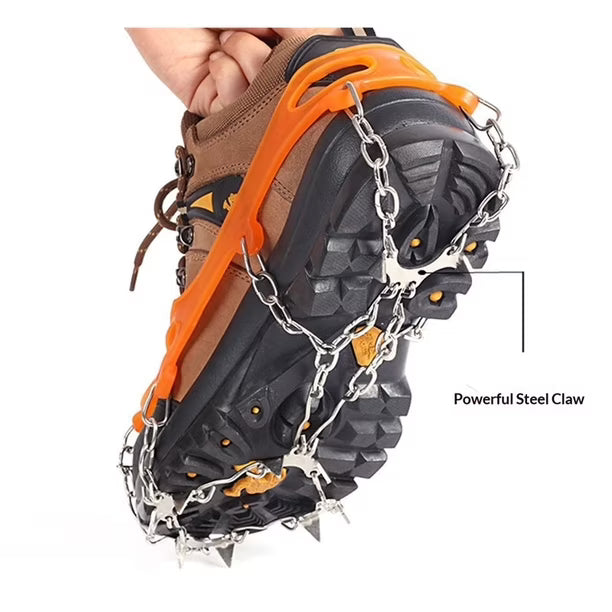 Crampones Antideslizante Hielo Y Nieve Ajustable Outdoor