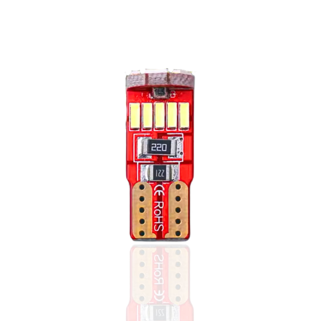 Par Led T10 Ampolleta Cola De Pez Canbus 5w