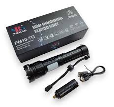 Potente Linterna Zoom 3000 Metros Usb Linterna De Camping