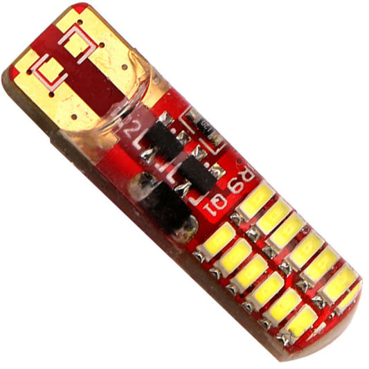 Par Led T10 Ampolleta Cola De Pez Canbus 5w