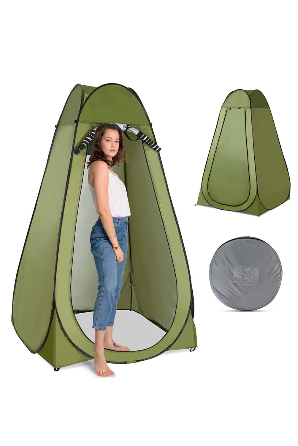 Carpa Caseta Baño Vestidor Impermeable Automática Camping Outdoor