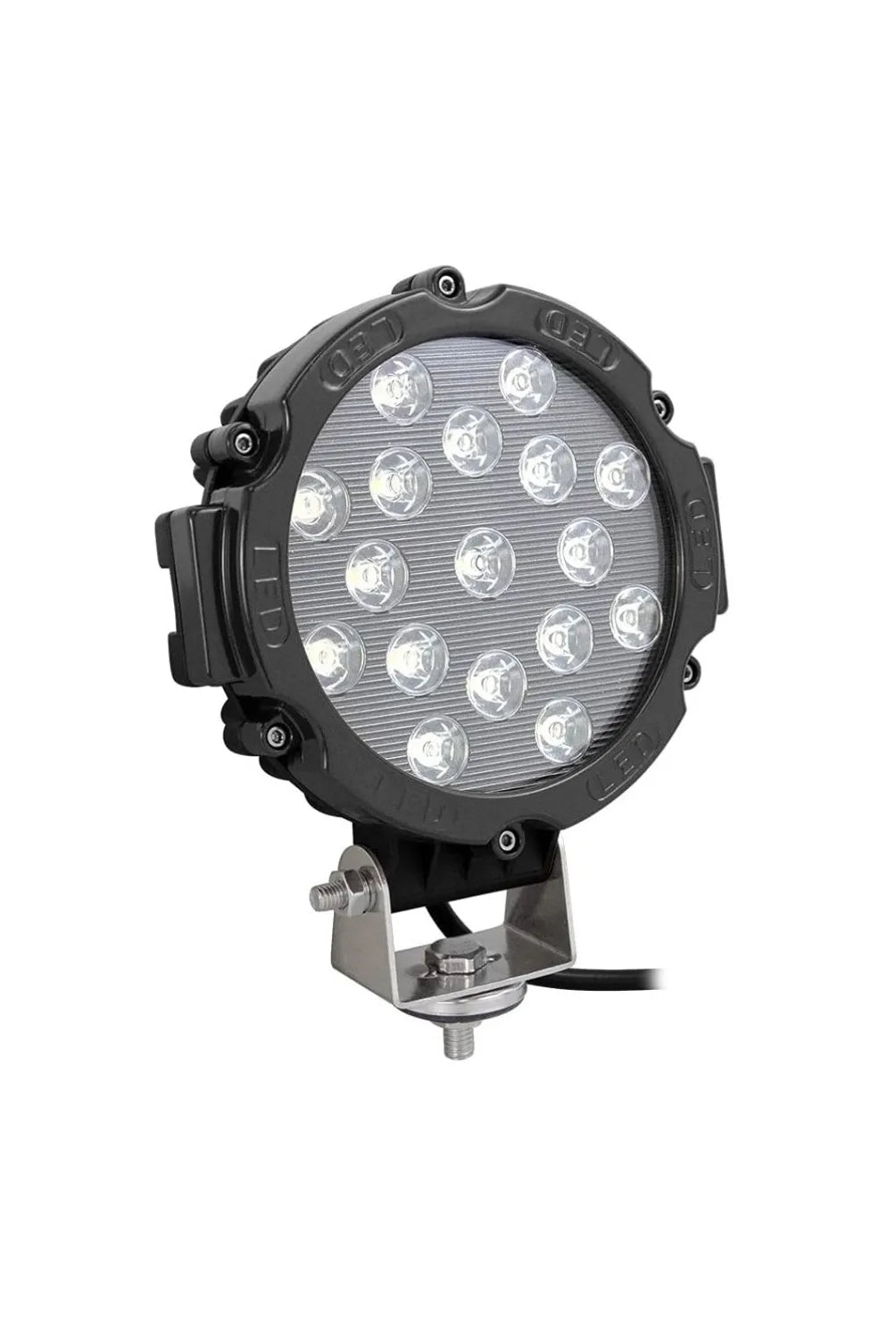 Pack 2 Led Foco Neblinero Led 51w Redondo Off Road