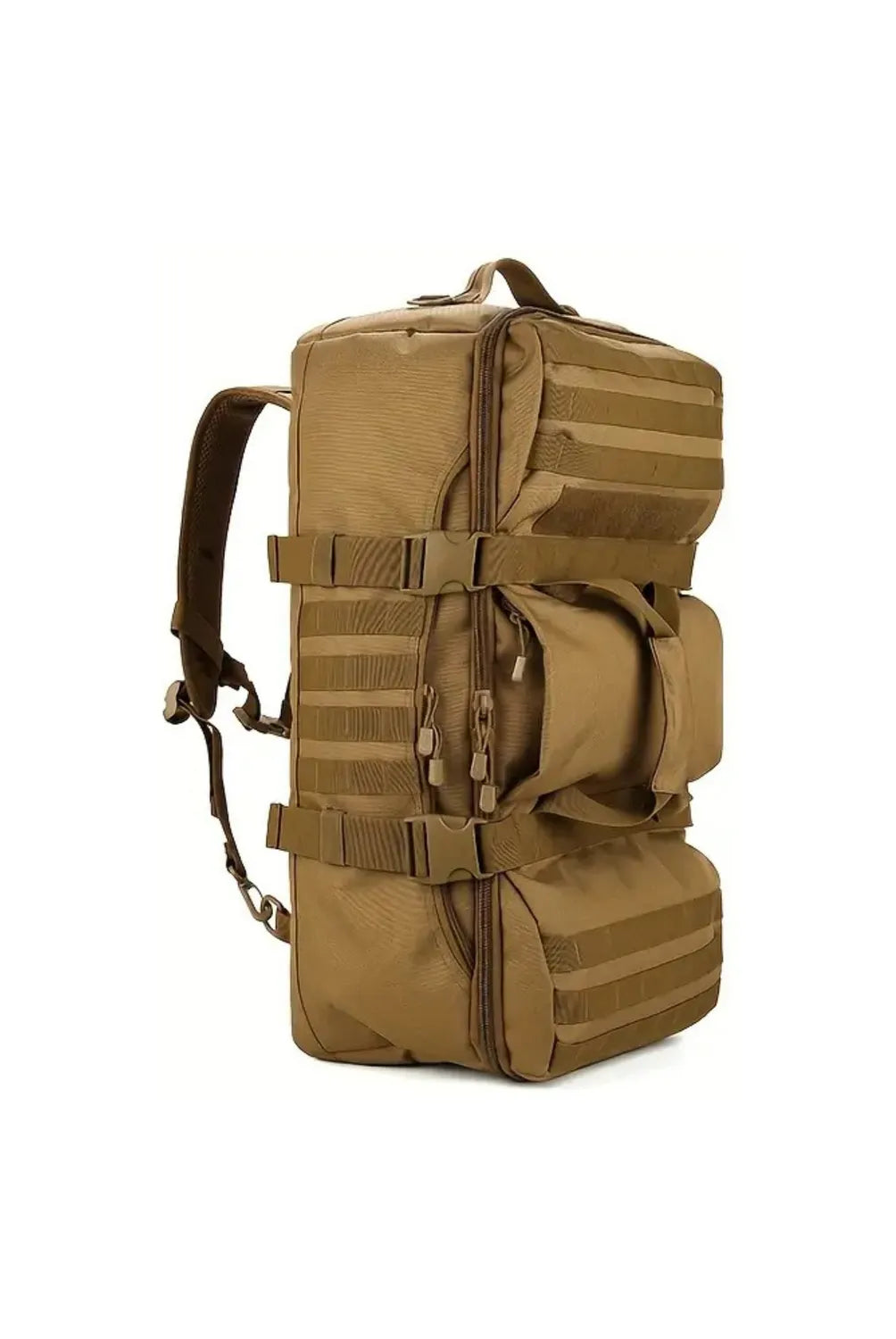 Mochila Bolso De Viaje 60L Tanquista Militar Urbano Táctico Con Sistema Molle
